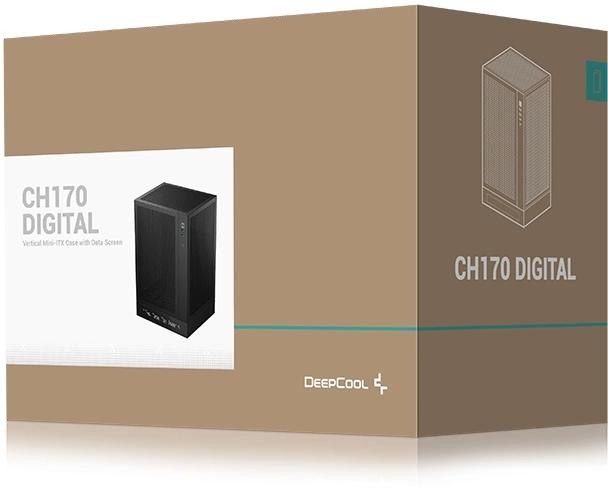 Корпус Deepcool R-CH170-BKNPI0D-G-1 Корпус Deepcool R-CH170-BKNPI0D-G-1