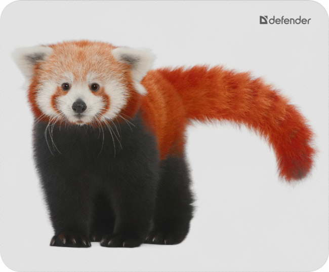 Defender Коврик для компьютерной мыши Wild Animals 220x180x2 мм, 8 видов Defender Wild Animals