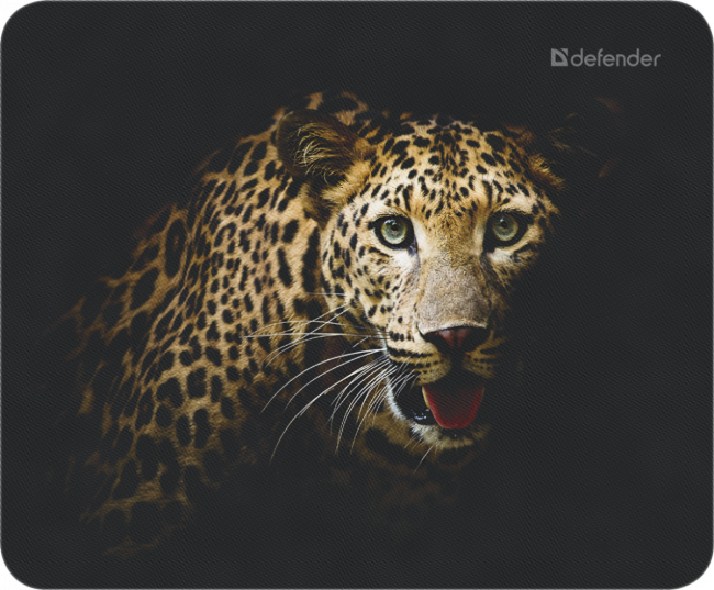 Defender Коврик для компьютерной мыши Wild Animals 220x180x2 мм, 8 видов Defender Wild Animals