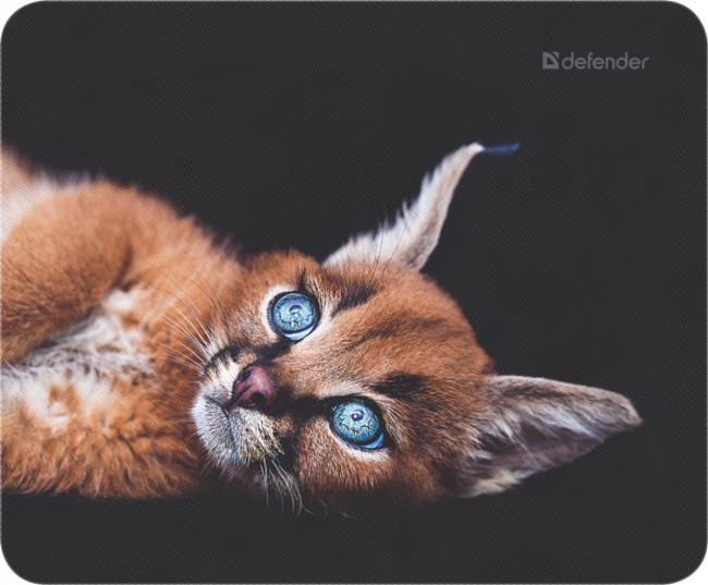 Defender Коврик для компьютерной мыши Wild Animals 220x180x2 мм, 8 видов Defender Wild Animals