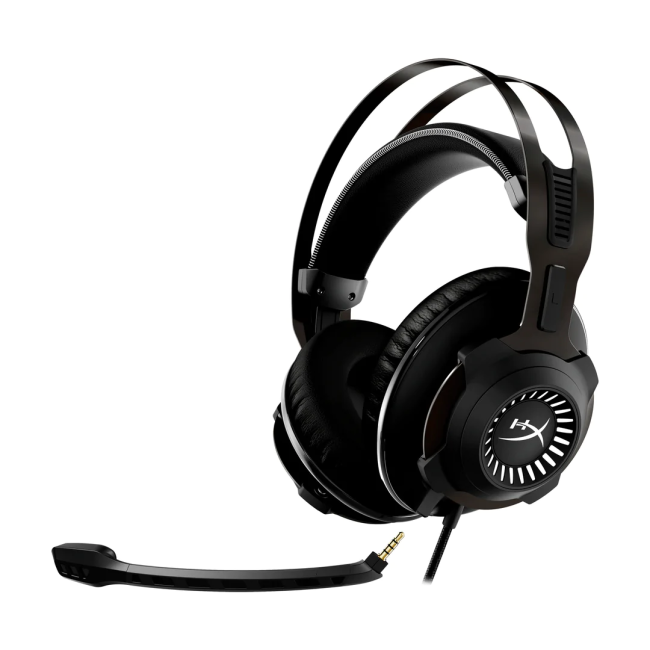 Гарнитура игровая HyperX Revolver 7.1 HHSR1-AH-GM/G (4P5K5AA) Гарнитура игровая HyperX Revolver 7.1 HHSR1-AH-GM/G (4P5K5AA)