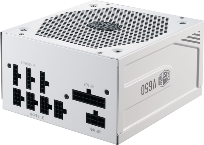 Блок питания 650 Ватт Cooler Master V650 Gold-V2 White Edition