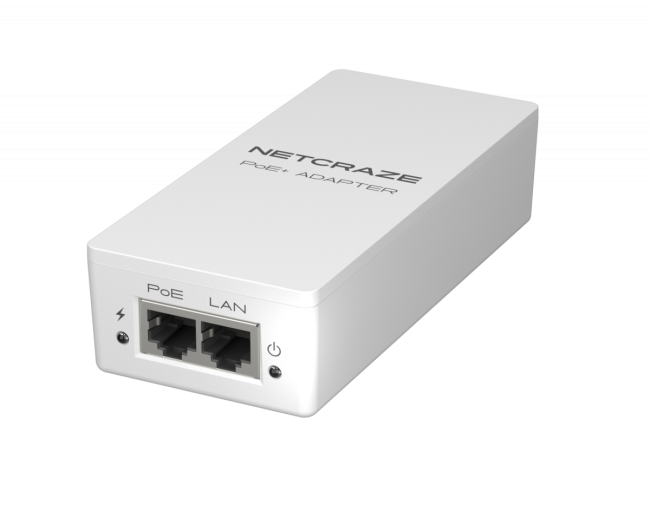 Гигабитный адаптер питания Netcraze Netcraze PoE+ Adapter (NPA-150) Гигабитный адаптер питания Netcraze Netcraze PoE+ Adapter (NPA-150)