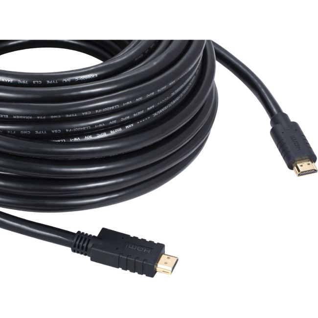 Активный высокоскоростной кабель HDMI 4K 4:4:4 c Ethernet (Вилка - Вилка), 10,6 м Kramer CA-HM-35 Активный высокоскоростной кабель HDMI 4K 4:4:4 c Ethernet (Вилка - Вилка), 10,6 м Kramer CA-HM-35