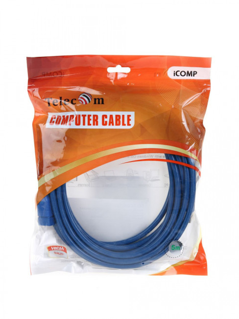 Кабель удлинительный USB3.0 Am-Af 5m Telecom (TUS706-5M) Telecom USB 3.2 Type-AM - USB 2.0 Type-AF 5м