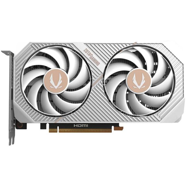 Видеокарта Zotac GAMING GeForce RTX 5060 Twin Edge OC White Edition 8Gb (ZT-B50600Q-10M) Видеокарта Zotac GAMING GeForce RTX 5060 Twin Edge OC White Edition 8Gb (ZT-B50600Q-10M)