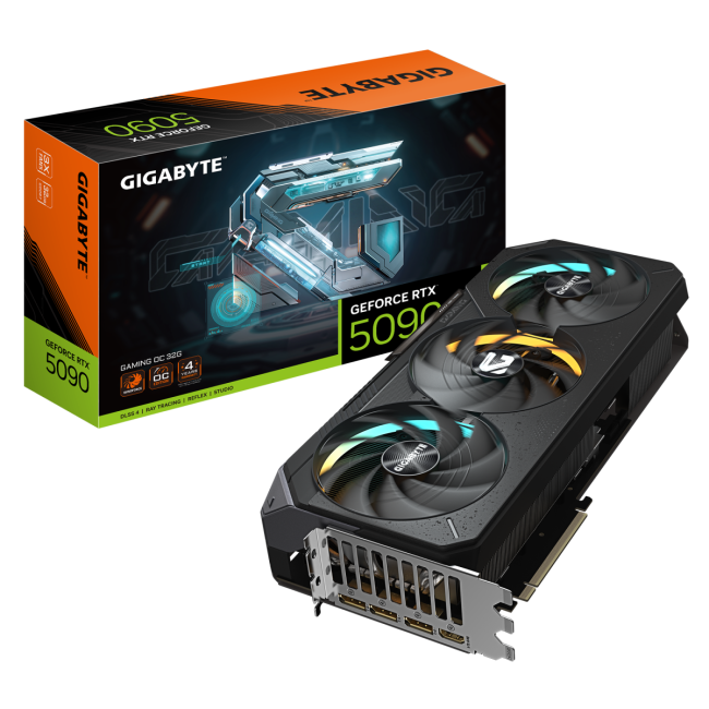 Видеокарта GIGABYTE GV-N5090GAMING OC-32GD Видеокарта GIGABYTE GV-N5090GAMING OC-32GD