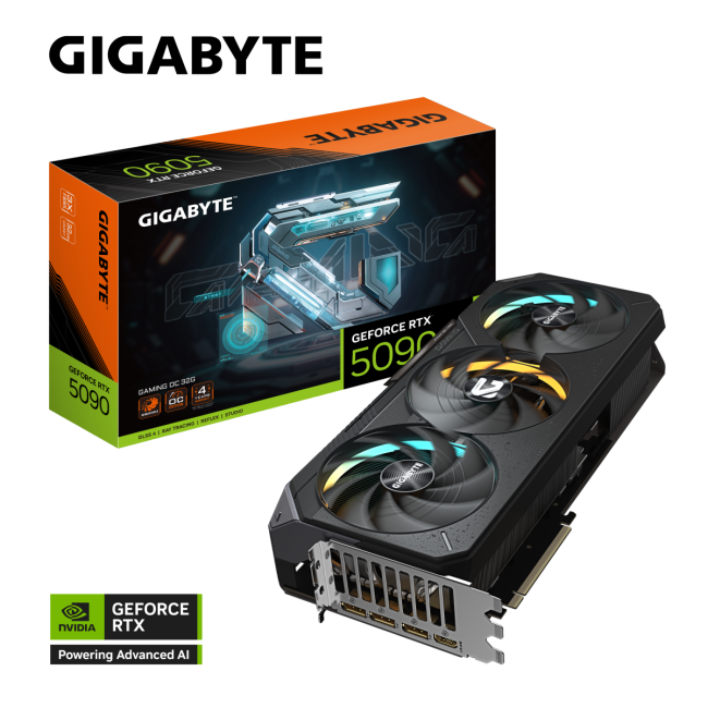 Видеокарта GIGABYTE GV-N5090GAMING OC-32GD Видеокарта GIGABYTE GV-N5090GAMING OC-32GD