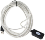 Кабель-адаптер USB2.0-repeater, удлинительный активный <Am-->Af> 5м VCOM <VUS7049-5M> VCOM USB 2.0 Type-AM - USB 2.0 Type-AF 5м