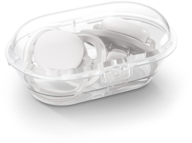 Пустышка 6-18M, 2 шт НОЧНАЯ для девочки Philips Avent ultra air SCF376/22