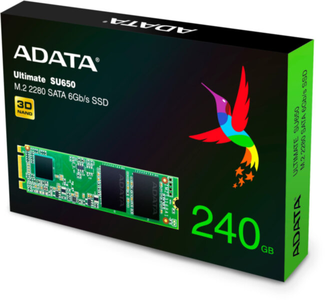 Твердотельный накопитель ADATA SSD Ultimate SU650 Твердотельный накопитель ADATA SSD Ultimate SU650