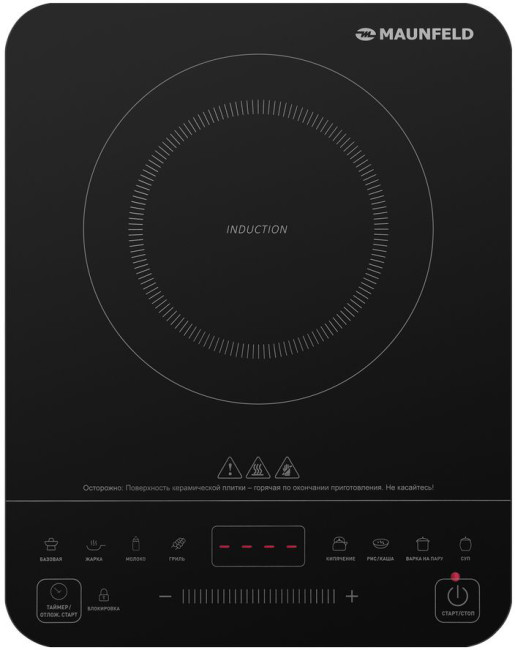 Электрическая домино MAUNFELD Maunfeld EVI.F291-BK