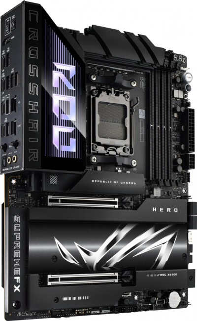 Материнская плата ASUS ROG CROSSHAIR X870E HERO Материнская плата ASUS ROG CROSSHAIR X870E HERO