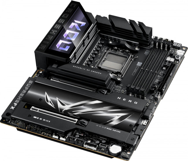 Материнская плата ASUS ROG CROSSHAIR X870E HERO Материнская плата ASUS ROG CROSSHAIR X870E HERO