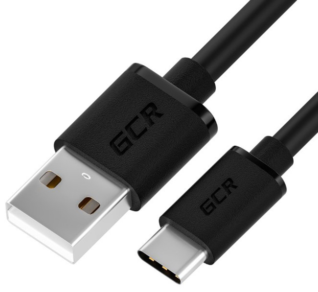 GCR Кабель 1.0m TypeC, черный, быстрая зарядка, 28/24 AWG Кабель Greenconnect 1.0m TypeC GCR Кабель 1.0m TypeC, черный, быстрая зарядка, 28/24 AWG Кабель Greenconnect 1.0m TypeC