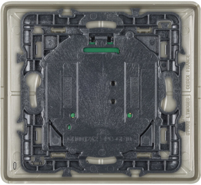 CLN ТИТ Выкл "День/Ночь" б/п Умный беспроводной сценарный выключатель "День/Ночь". Цвет Титан. Рамка Титан.