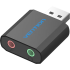 Внешняя звуковая карта Vention USB Черная Vention VAB-S17-B Внешняя звуковая карта Vention USB Черная Vention VAB-S17-B
