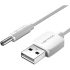 Кабель Vention USB AM/DC-jack 3.5мм M - 1.5м Белый Vention CEXWG Кабель Vention USB AM/DC-jack 3.5мм M - 1.5м Белый Vention CEXWG
