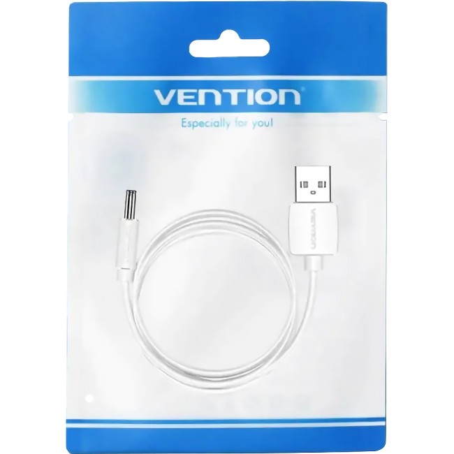 Кабель Vention USB AM/DC-jack 3.5мм M - 1.5м Белый Vention CEXWG Кабель Vention USB AM/DC-jack 3.5мм M - 1.5м Белый Vention CEXWG