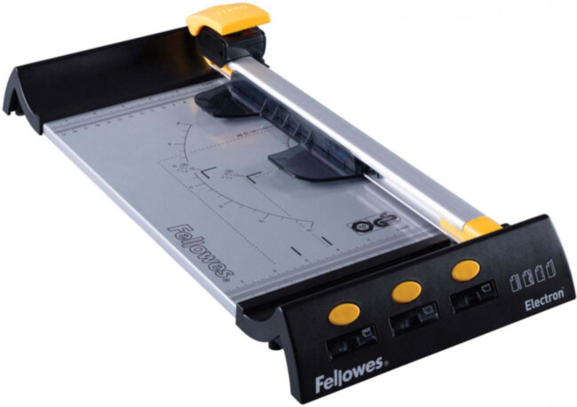Резак дисковый Electron A4, комплект из 4-х картриджей (прямая резка, биговка, перфорация, волна) Fellowes Electron A4