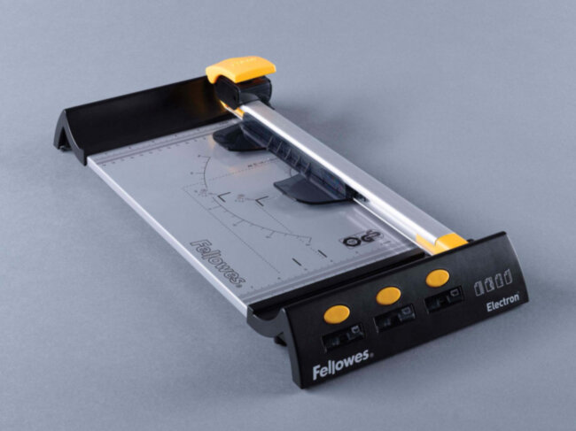 Резак дисковый Electron A4, комплект из 4-х картриджей (прямая резка, биговка, перфорация, волна) Fellowes Electron A4