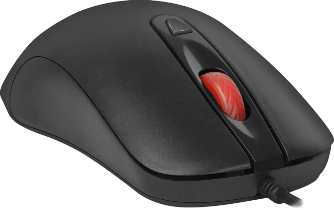 Defender Проводная оптическая мышь Omega MB-522 черн,4кнопки,500-1600dpi,1,8м Defender 52522