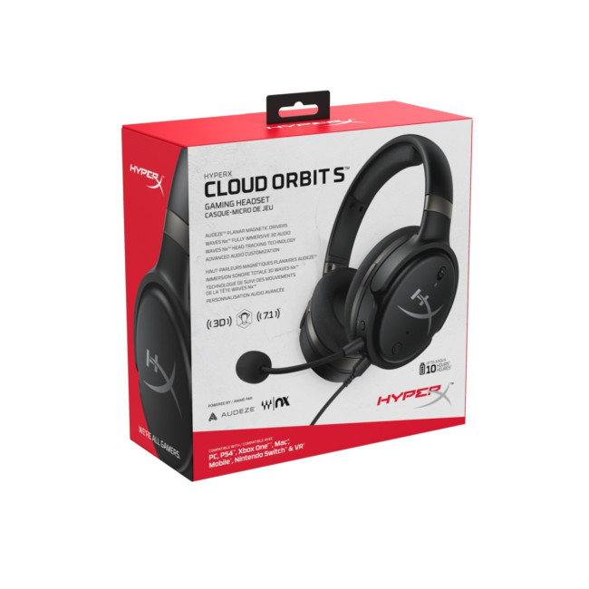 Гарнитура игровая HyperX Cloud Orbit S HX-HSCOS-GM/WW (4P5M2AA) Гарнитура игровая HyperX Cloud Orbit S HX-HSCOS-GM/WW (4P5M2AA)