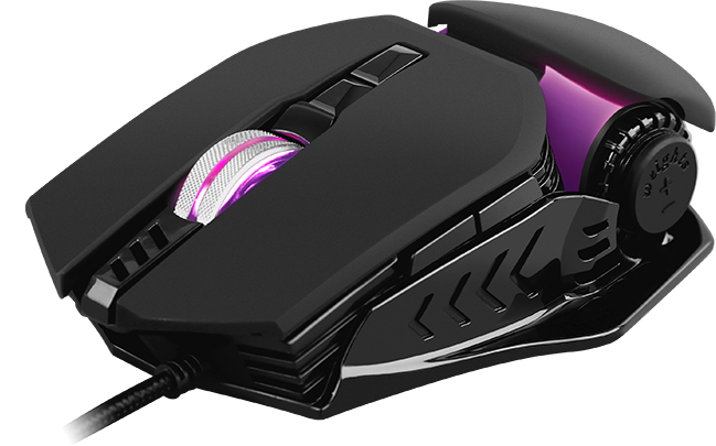 Игровая мышь SVEN RX-G815 (6+1кл. 500-8000 DPI. ПО. SoftTouch. RGB-подсветка. игров. упак) Sven RX-G815