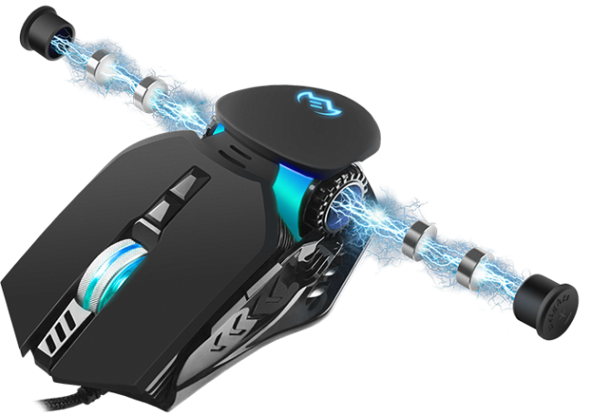 Игровая мышь SVEN RX-G815 (6+1кл. 500-8000 DPI. ПО. SoftTouch. RGB-подсветка. игров. упак) Sven RX-G815