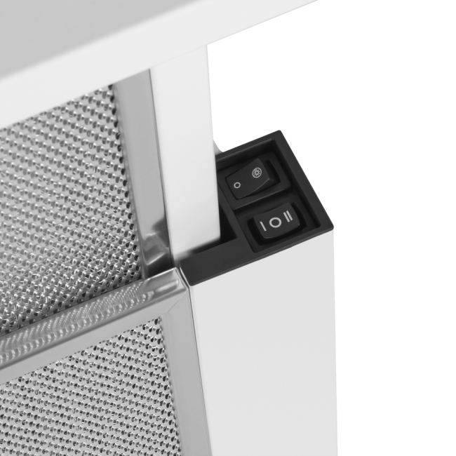 Встраиваемая вытяжка MAUNFELD MAUNFELD Clyde 50 Glass White Встраиваемая вытяжка MAUNFELD MAUNFELD Clyde 50 Glass White