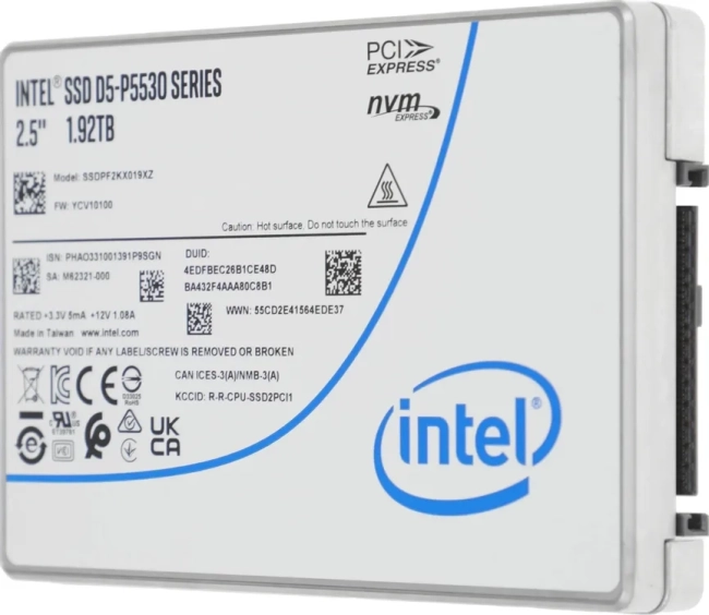 Накопитель SSD Intel Corporation SSDPF2KX019XZN1