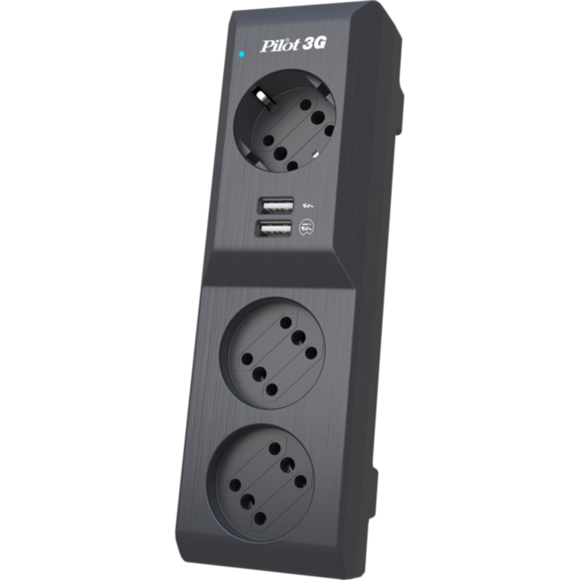 Сетевой фильтр ZIS Pilot 3G (10 м, 3 розетки)
