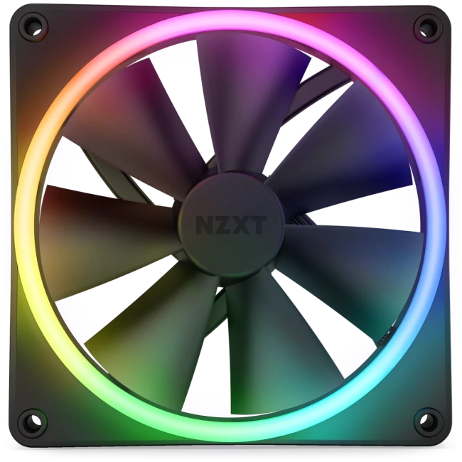 Кулер для корпуса ПК NZXT F140 RGB Duo RF-D14SF-B1