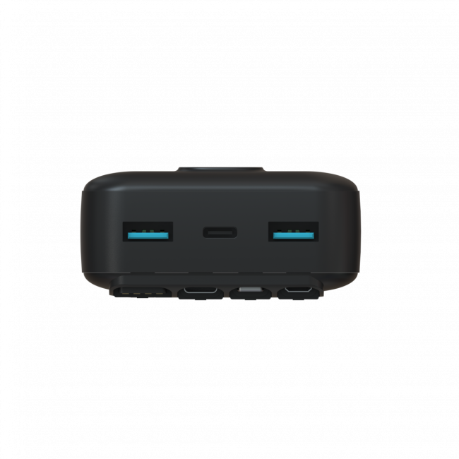 Портативный аккумулятор TOLT Stor SR-LC20B, 20000mAh, 22,5W, fast charging and PD, black Powerbank TOLT Stor SR-LC20B, 20000mAh, 22,5W, fast charging and PD, black TOLT SR-LC20B