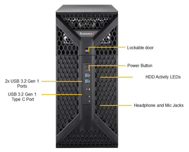 Серверная платформа SuperMicro SYS-531A-IL