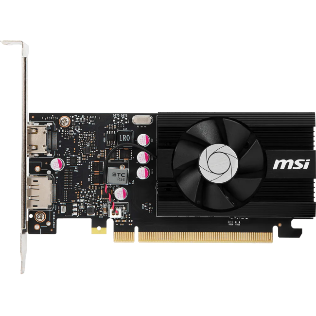 Видеокарта MSI GeForce GT 1030 4GD4 LP OC Видеокарта MSI GeForce GT 1030 4GD4 LP OC