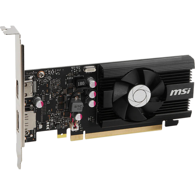 Видеокарта MSI GeForce GT 1030 4GD4 LP OC Видеокарта MSI GeForce GT 1030 4GD4 LP OC
