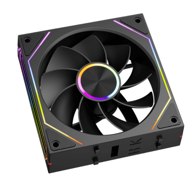 Кулер для корпуса PCCooler F3 X120R ARGB BK Кулер для корпуса PCCooler F3 X120R ARGB BK