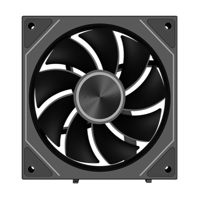 Кулер для корпуса PCCooler F3 X120R ARGB BK Кулер для корпуса PCCooler F3 X120R ARGB BK