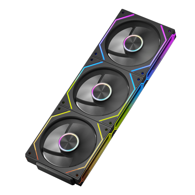 Кулер для корпуса PCCooler F3 X120R ARGB BK Кулер для корпуса PCCooler F3 X120R ARGB BK