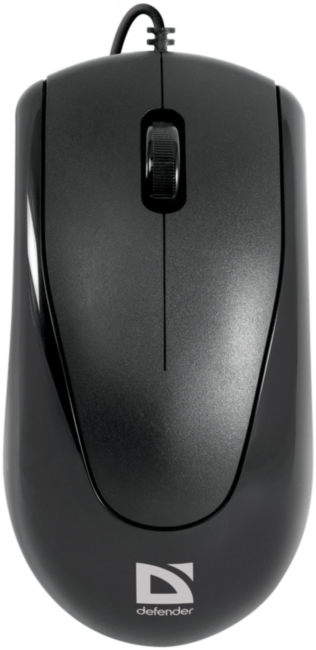 Defender Проводная оптическая мышь Optimum MB-150 черный,3 кнопки,800 dpi PS/2 Defender Optimum MB-150 черный