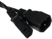 Кабель монитор - компьютер (UPS -> устройство) 220V {IEC-320-C13/C14}  <TP020-5.0-BK> 5,0м Telecom TP020-5.0-BK