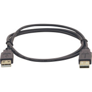 Кабель USB-A 2.0 вилка-вилка, 3 м Kramer C-USB/AA-10 Кабель USB-A 2.0 вилка-вилка, 3 м Kramer C-USB/AA-10