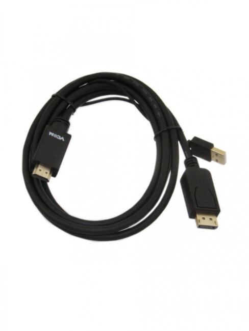 Кабель-переходник HDMI(M) +USB---> DP(M)  4K*30Hz 1.8M, VCOM [CG599C-1.8M) VCOM HDMI (m),USB 2.0 Type-AM to DisplayPort (m)