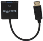 Кабель-переходник DP --> VGA-F 0,2m , Telecom (TA552) Telecom DP  —  VGA-F 0,2m