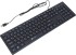 Клавиатура Oklick 520M2U черный/черный USB slim Multimedia Oklick 1061587 Клавиатура Oklick 520M2U черный/черный USB slim Multimedia Oklick 1061587