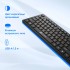 Клавиатура Oklick 520M2U черный/черный USB slim Multimedia Oklick 1061587 Клавиатура Oklick 520M2U черный/черный USB slim Multimedia Oklick 1061587