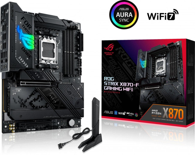 Материнская плата ASUS ROG STRIX X870-F GAMING WIFI Материнская плата ASUS ROG STRIX X870-F GAMING WIFI