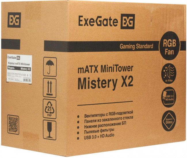 Корпус ExeGate EX294382RUS Корпус ExeGate EX294382RUS