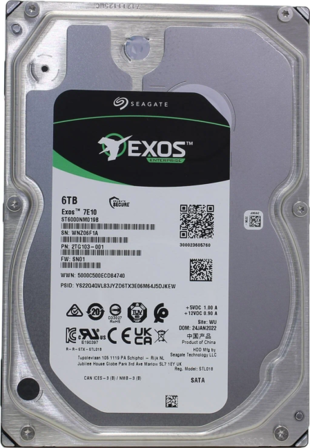 Жесткий диск Seagate ST6000NM019B Жесткий диск Seagate ST6000NM019B